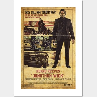 Vintage poster John Wick The Golden  Japanese copy Posters and Art
